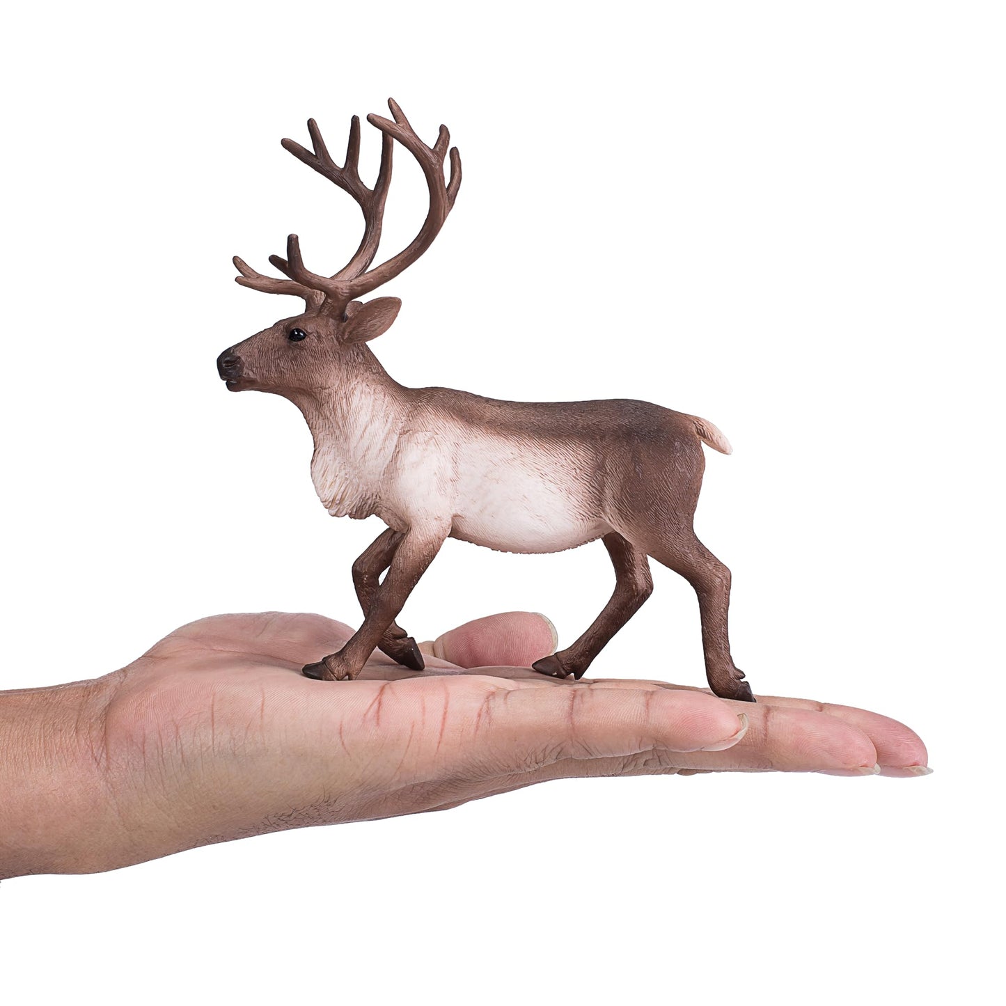 MOJO - Reindeer Buck | Hand-Painted Toy Figure | Wildlife Collection | True to Life & Highly Detailed | Designed in UK