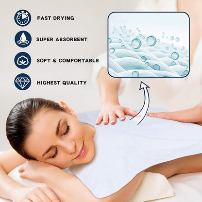 SINLAND Microfiber Esthetician Towels