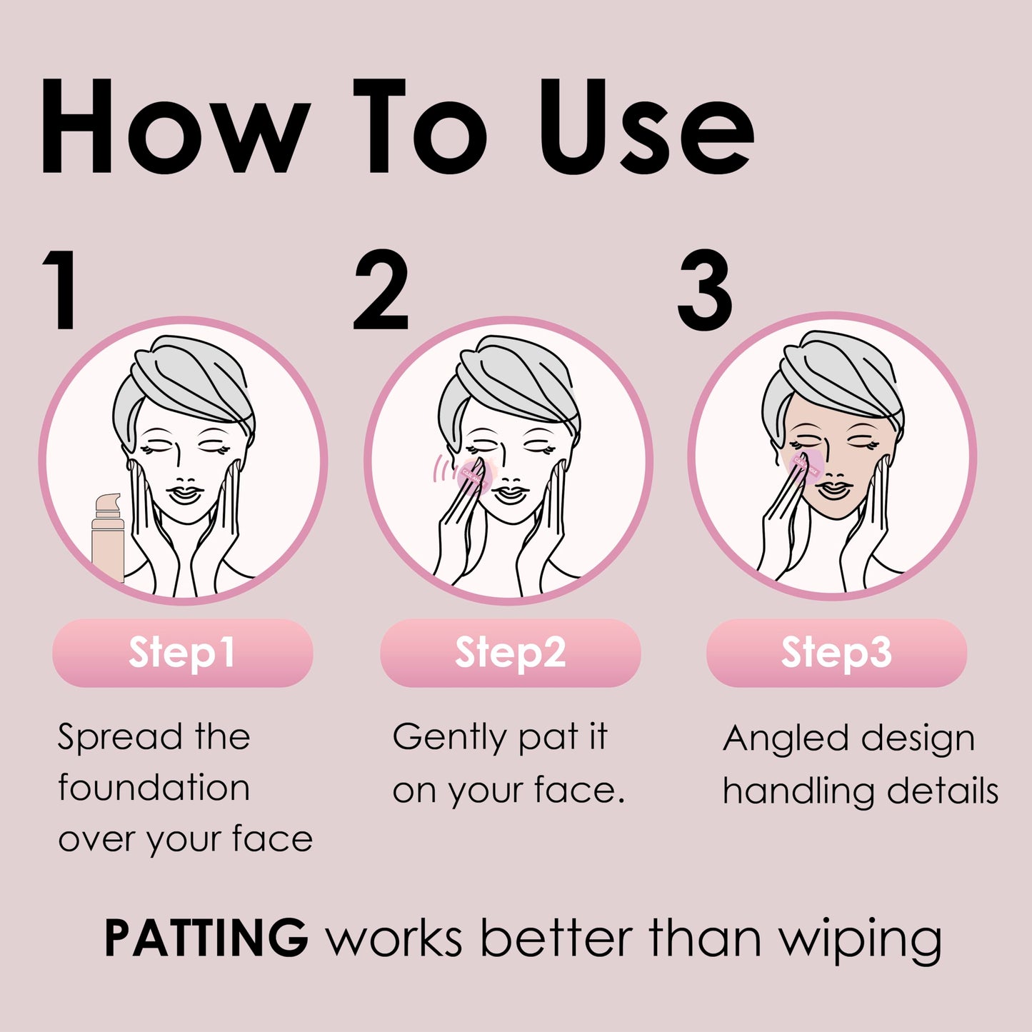 5Pcs Makeup Sponge For Foundation Concealer And Powder, Latex Free Blender Sponge For Natural And Easy Makeup Soft Long-lasting And Beginner-friendly, Green, Medium