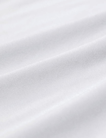 CRZ YOGA Cotton-Blend Split Open Back Tank Tops for Women - Workout Athletic Gym Casual Crewneck Sleeveless Shirts White Medium