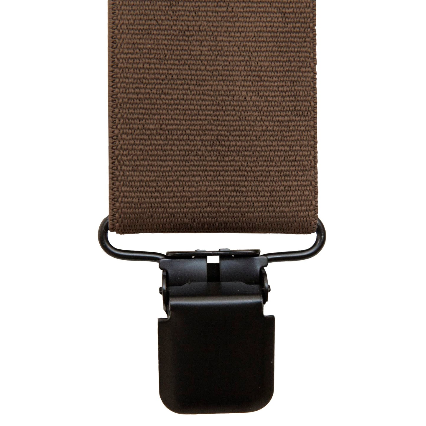 WOLVERINE X-Back 2 Inch Heavy Duty Adjustable Straps with Signature Clips, Work Solid-Chestnut, One Size