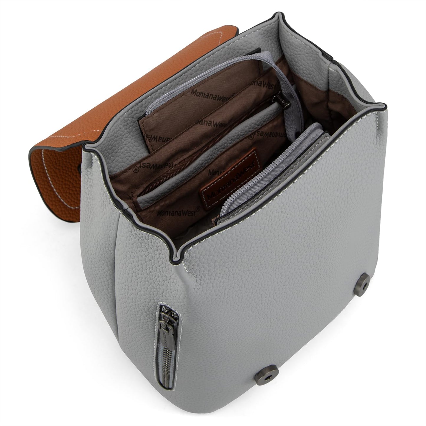 Montana West Small Backpack Purse for Women Vegan Leather Mini Womens Backpack Cute Convertible Shoulder Bag