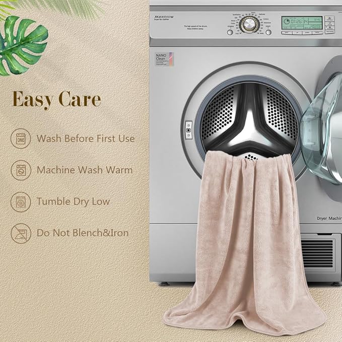 Orighty Microfiber Bath Towels Pack of 4