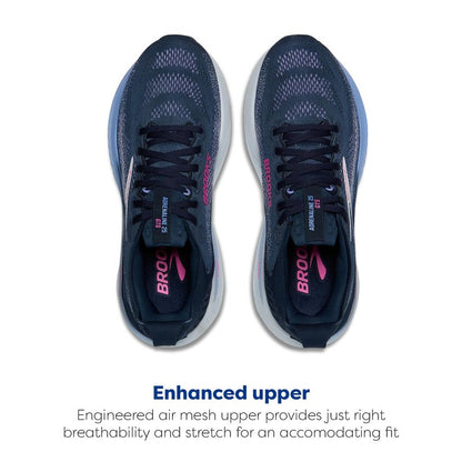 Brooks Women’s Adrenaline GTS 25 Supportive Running & Walking Shoe - Spellbound/Blazing Bell/Pink - 12 Medium