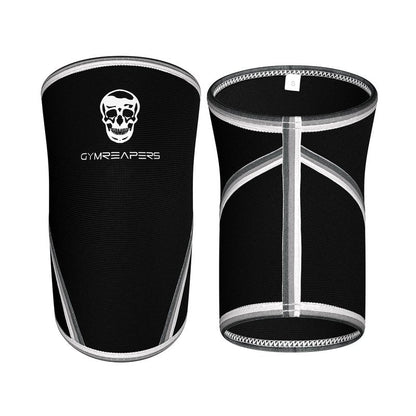 Gymreapers Knee Sleeves (1 Pair) With Gym Bag - IPF Approved - Knee Sleeve & Compression Brace for Squats, Fitness, Weightlifting, and Powerlifting 7MM Sleeve Pair - For Men & Women (Large)