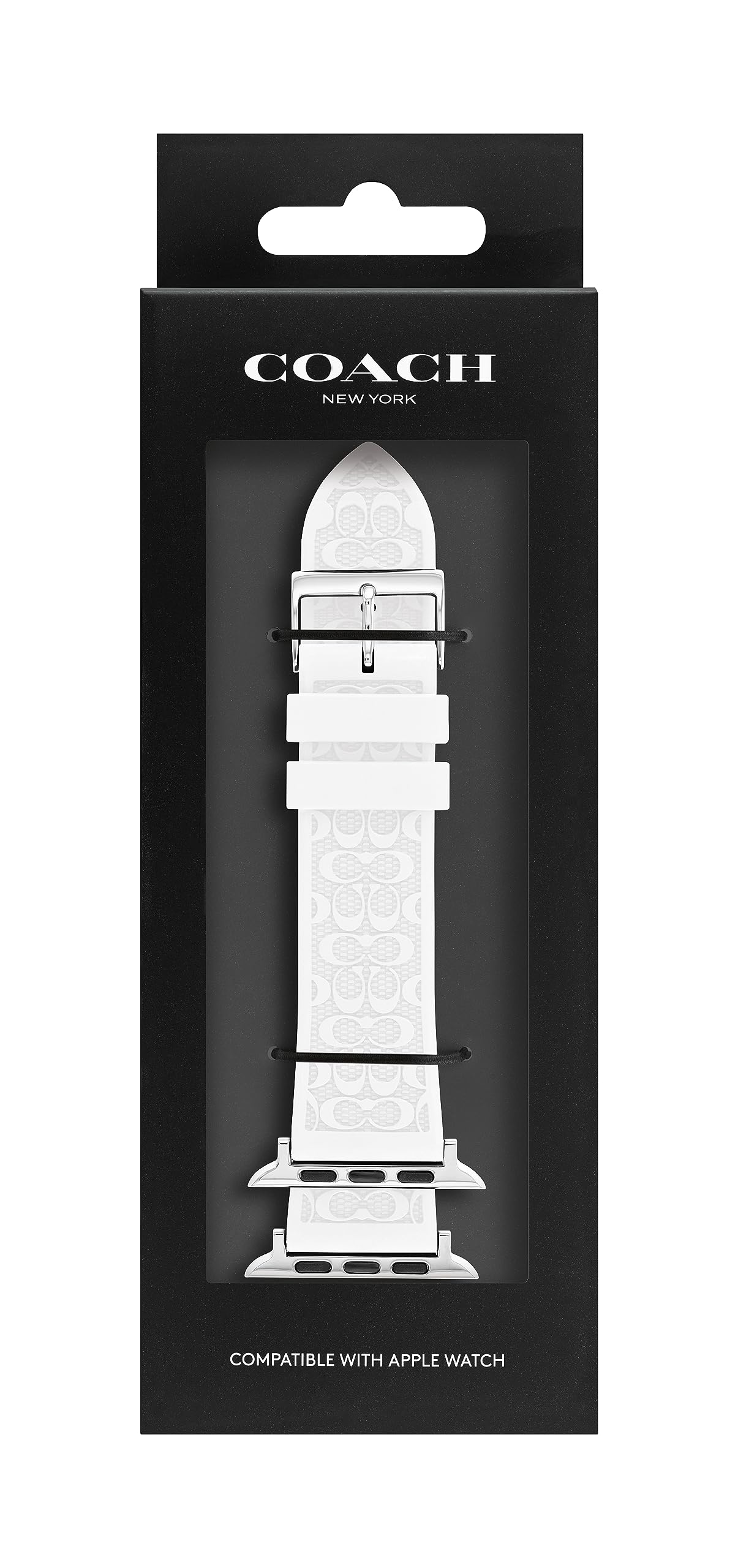 Coach Apple Watch Strap, Compatible with Apple Watch 38mm, 40mm, 41mm, 42mm, 44mm, and 45mm, Interchangeable Band, Create Your Unique Style