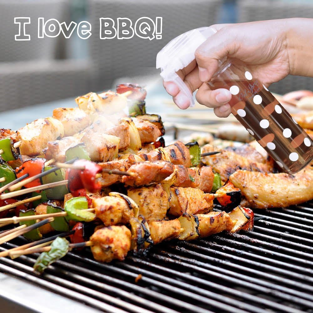 Oliver Oil Sprayer/Mister, Design for Cooking, Grilling, Oil Dispenser, Non-Aerosol for Olive Oil and Cooking Oil, 6 Ounces. (Plastic)