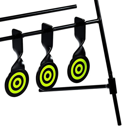 KNINE OUTDOORS 6 Targets Air Gun Pellet BB Gun Resetting Target, Rated for .22 .177 Caliber