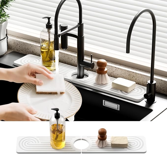 Quick Dry Sink Splash Guard