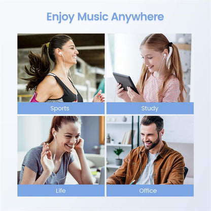 2 Pack-USB C Headphones for iPhone 17/16/15, Type C Earbuds Wired Earbuds with Microphone & Remote Control Noise Cancelling Earphones, Compatible with iPhone 17/16/15 Pro Max, iPad, Most USB C Jack