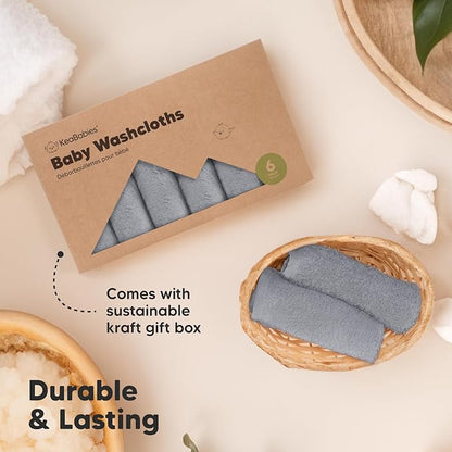 6-Pack Baby Washcloths