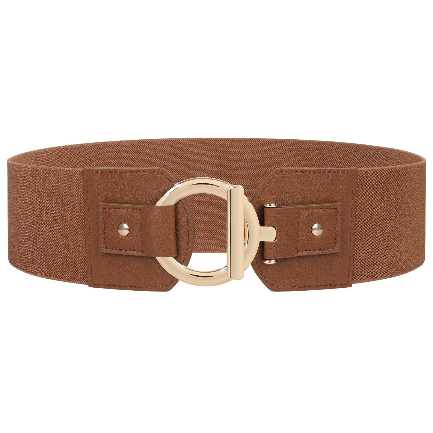 JASGOOD Women Wide Elastic Waist Belt Fashion Stretchy Dress Belt