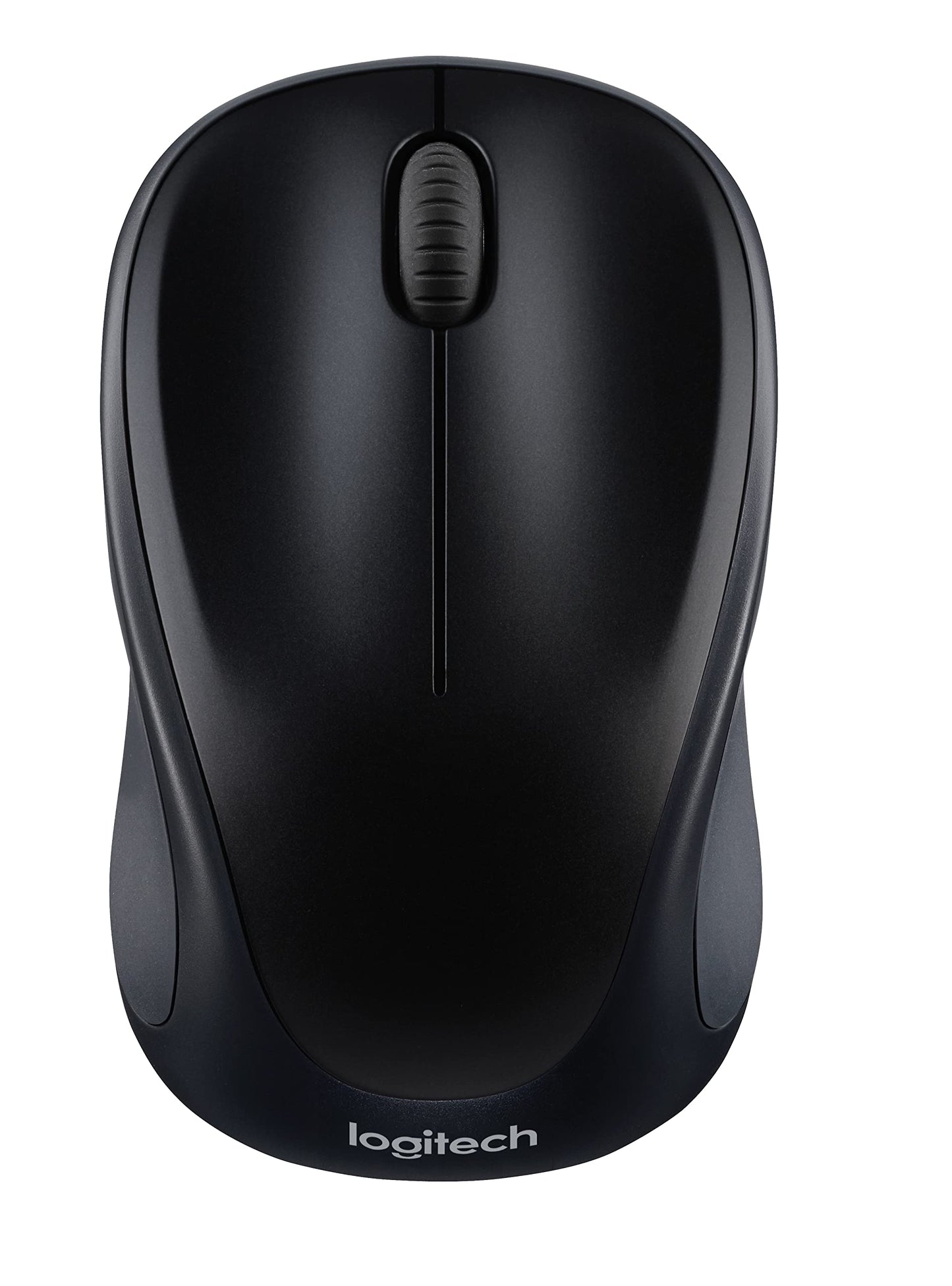 Logitech M317 Wireless Mouse, 2.4 GHz with USB Receiver, 1000 DPI Optical Tracking, 12 Month Battery, Compatible with PC, Mac, Laptop, Chromebook - Blue