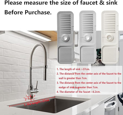 Kitchen Sink Splash Guard Sponge Holder