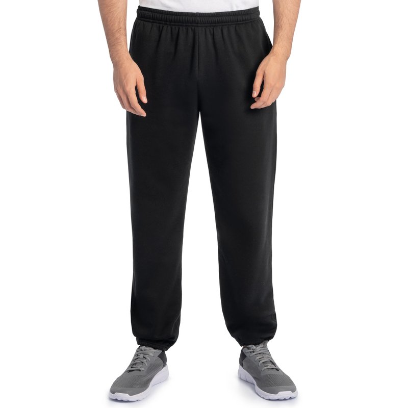Fruit of the Loom Men's Crafted Comfort Fleece Sweatshirts, Hoodies, & Sweatpants, Super Soft Cotton Blend, Sweatpants - Sweet Cream, X-Large
