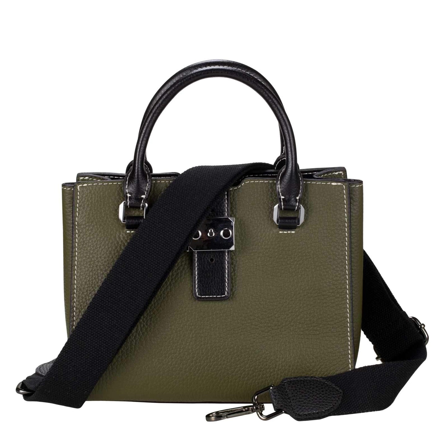 Allzedream Purse Straps Replacement Crossbody Bags Handbag Wide Canvas Leather Adjustable (Black)
