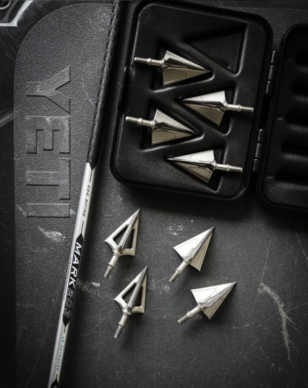 G5 Outdoors Montec M3 100 Grain Broadhead 3 Pk, Stainless Steel