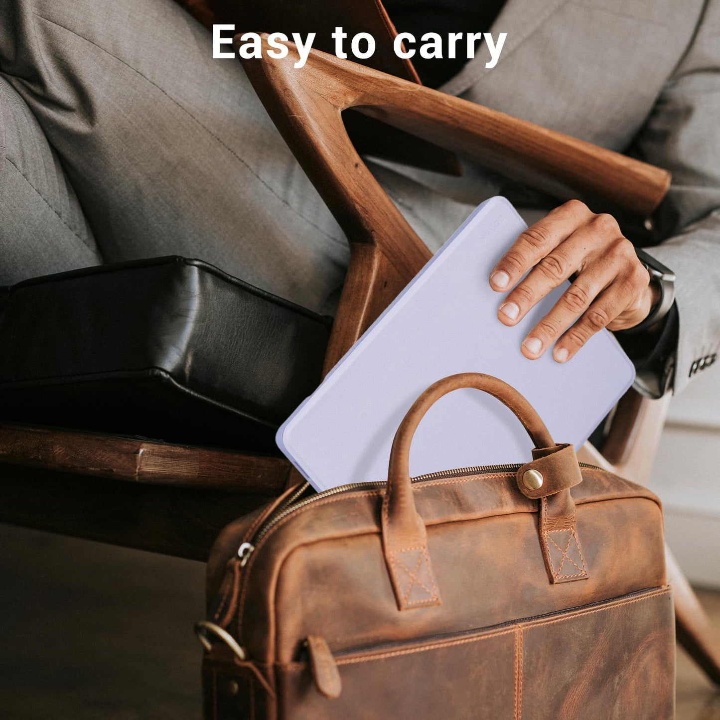CoBak Case for Samsung Galaxy Tab S10 Lite / S10 FE / S9 FE 10.9 Inch, Protective Smart Auto Wake/Sleep Cover with Anti-Slip Multi-Angle Stand and S Pen Holder, Purple