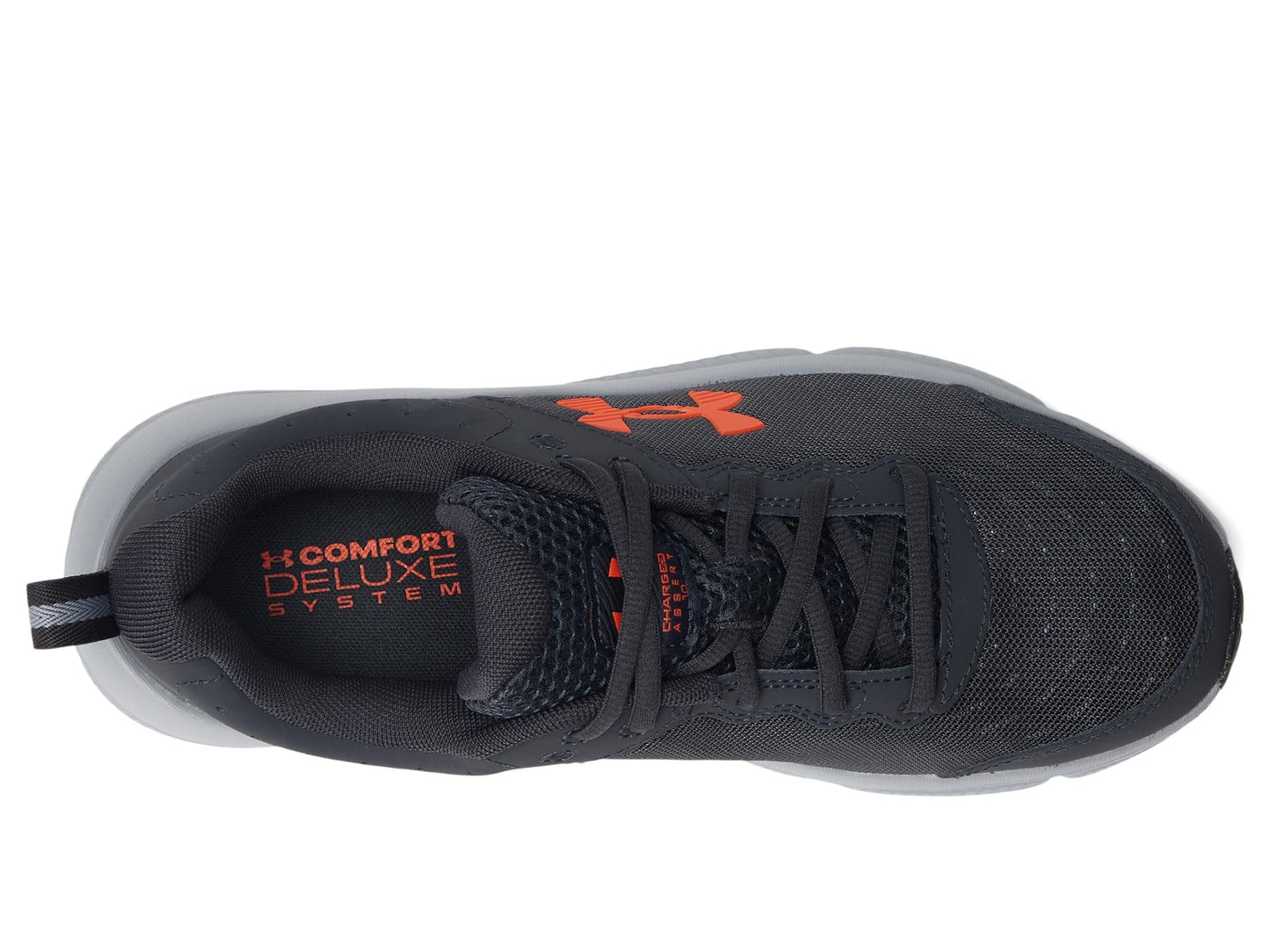 Under Armour Men's Charged Assert 10, (016) Anthracite/Anthracite/Ares Red, 2.5, US