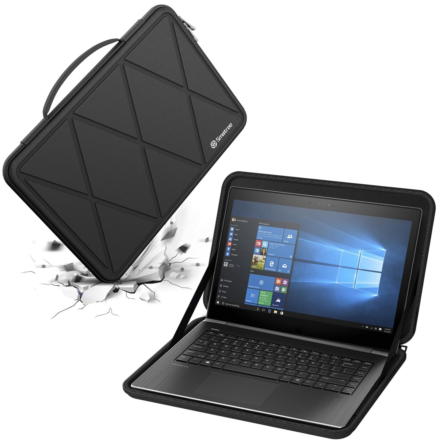 Smatree M74 Hard Protective 14-15.6 inch Laptop Sleeve Case Compatible for HP mt22 Mobile Thin Client, for Microsoft Surface Laptop 7 Copilot+ PC (X8269)
