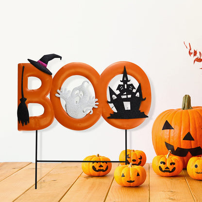 Sfozstra Halloween Outdoor Yard Signs, Boo Pumpkins Ghost Signs, Yard Lawn Decorations, Halloween Props, Halloween Decorations, Outdoor Lawn Decorations, Yard Decorations