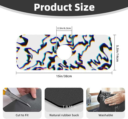 Faucet Draining Mat For Kitchen Sink