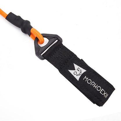 MOPHOEXII Paddle Leash Safety Rod Bungee Rod Holder Gripping Gear,Kayak Paddle Tether Lightweight Coiled Kayak Paddle Leash for SUP Kayaking Canoing Fishing Boating