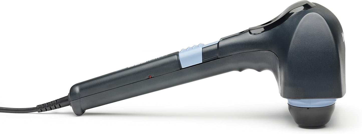 Thumper Mini Pro Percussive Massager - Deep Tissue Massage for Muscles, Back, Shoulders, Legs, arms. Powerful Percussion Electric Handheld Massage Therapy Gun with Long Handle and 3 speeds