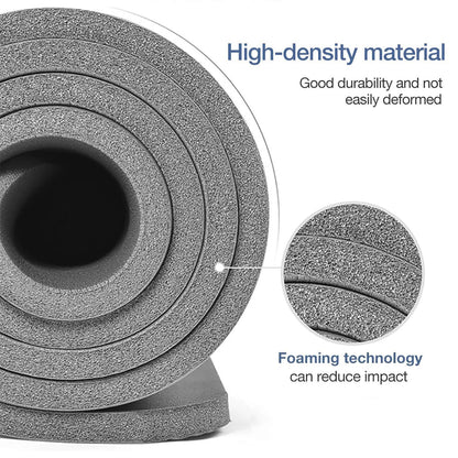 Yoga Mat Non Slip NBR Thick Yoga Mat, 72"L x 32"/24"W x 0.6"/0.4"TH (185cm x 80cm/61cm x 15mm/10mm), Anti-Tear Exercise Mat with Carrying Strap and Bag, Workout Mats for Yoga, Pilates, Floor Exercises