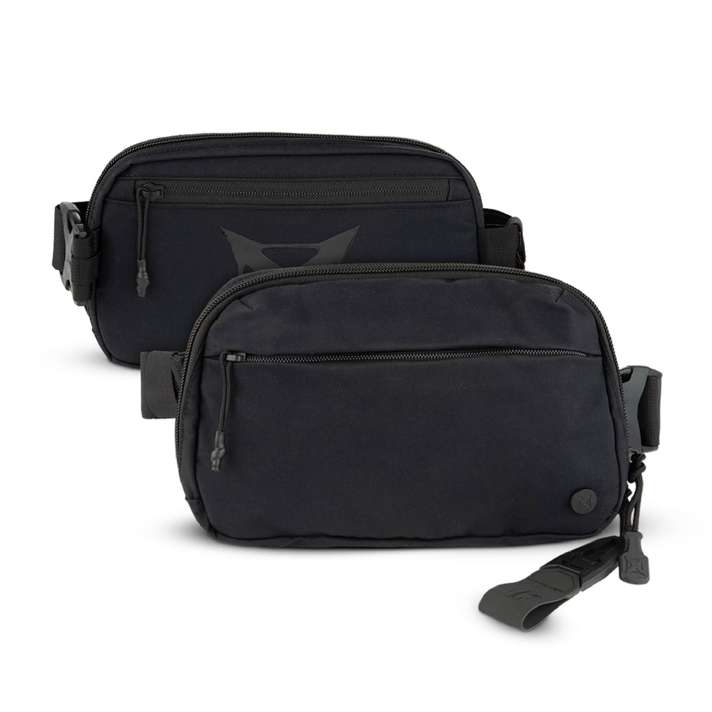 Vertx Everyday Tactical Fanny Pack 2.0-100% Nylon Fanny Pack for Men and Women with CCW-Ready Design and Rapid Access Tab - It's Black - 2L