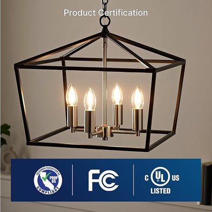 FLSNT 100W Equivalent LED Candelabra Bulbs, 800LM Dimmable B11 E12 LED Chandelier Light Bulbs, 5.5W, 2700K Soft White, 12 Pack