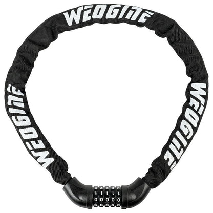 Bike Lock with Numbers and high Security Level, Bike Chain Lock, Bicycle Locks, 5 Digit Combination Lock for Bike, Bicycle, Scooter, Motorcycle, Door, Gate, Fence