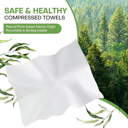 Compressed Towel Tablets 200 Count, Thicken Disposable Face Towel