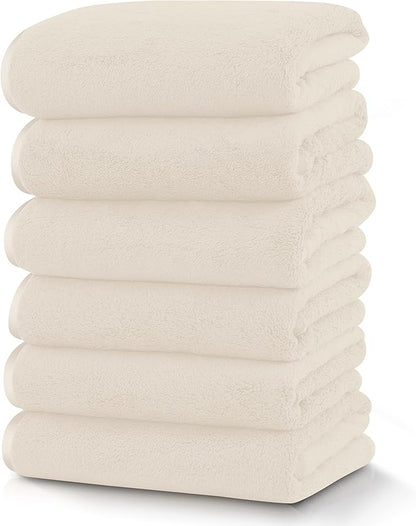 TENSTARS Silk Hemming Hand Towels