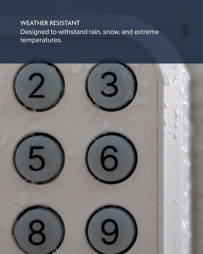 Chamberlain Genuine myQ Garage Door Opener Keypad – Wireless Exterior Keyless Entry, Secure Pin Access, Weather Resistant – Works with Chamberlain, LiftMaster & Craftsman Openers