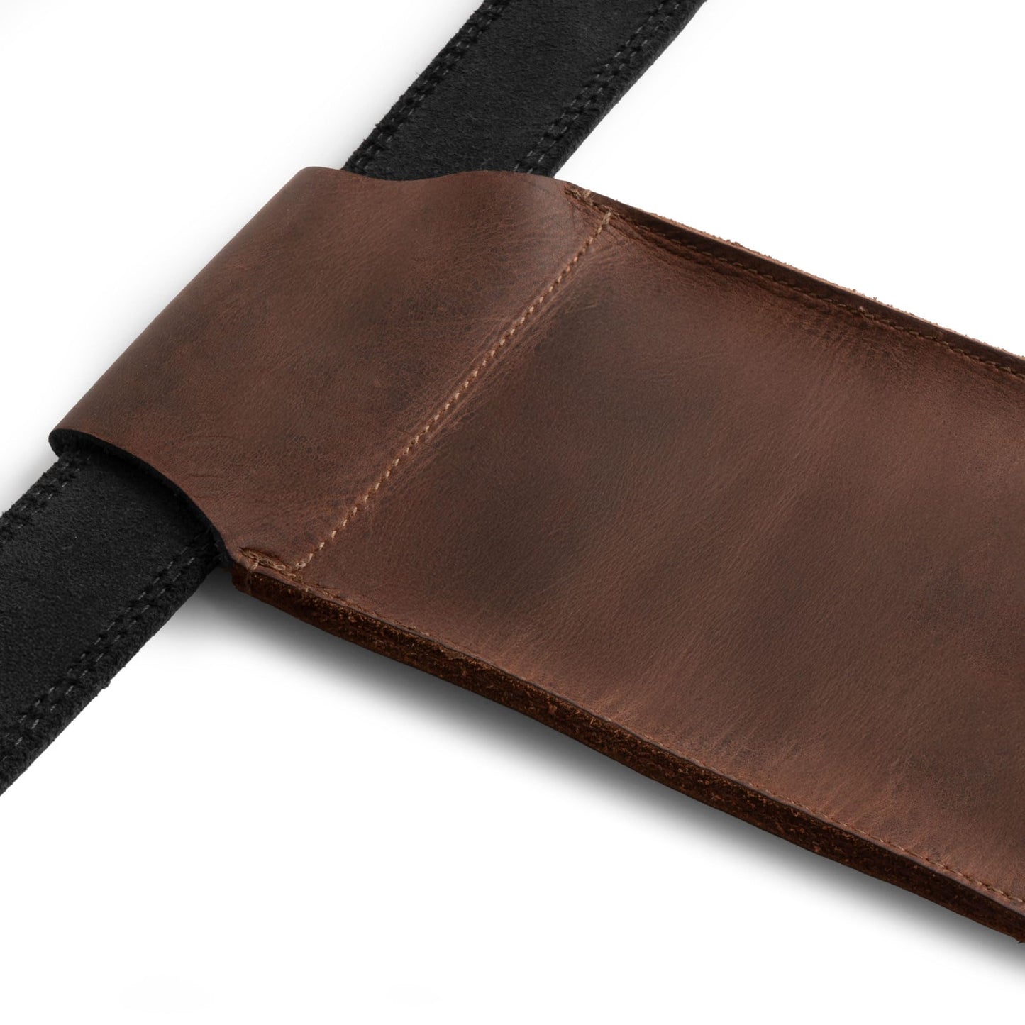 Hide & Drink, Waist Phone Holder Pouch, Accessory Bag, Soft Case for Work & Outdoors Essentials, Full Grain Leather Handmade, Bourbon Brown