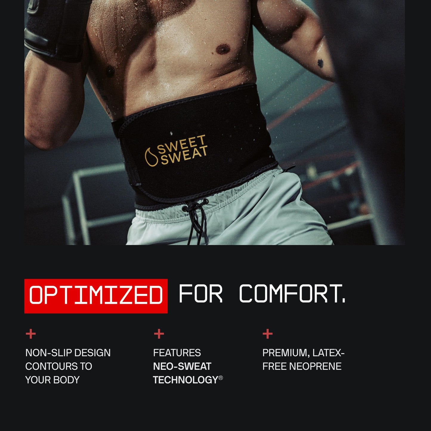 Sports Research Sweet Sweat® Waist Trimmer Small (Stone)