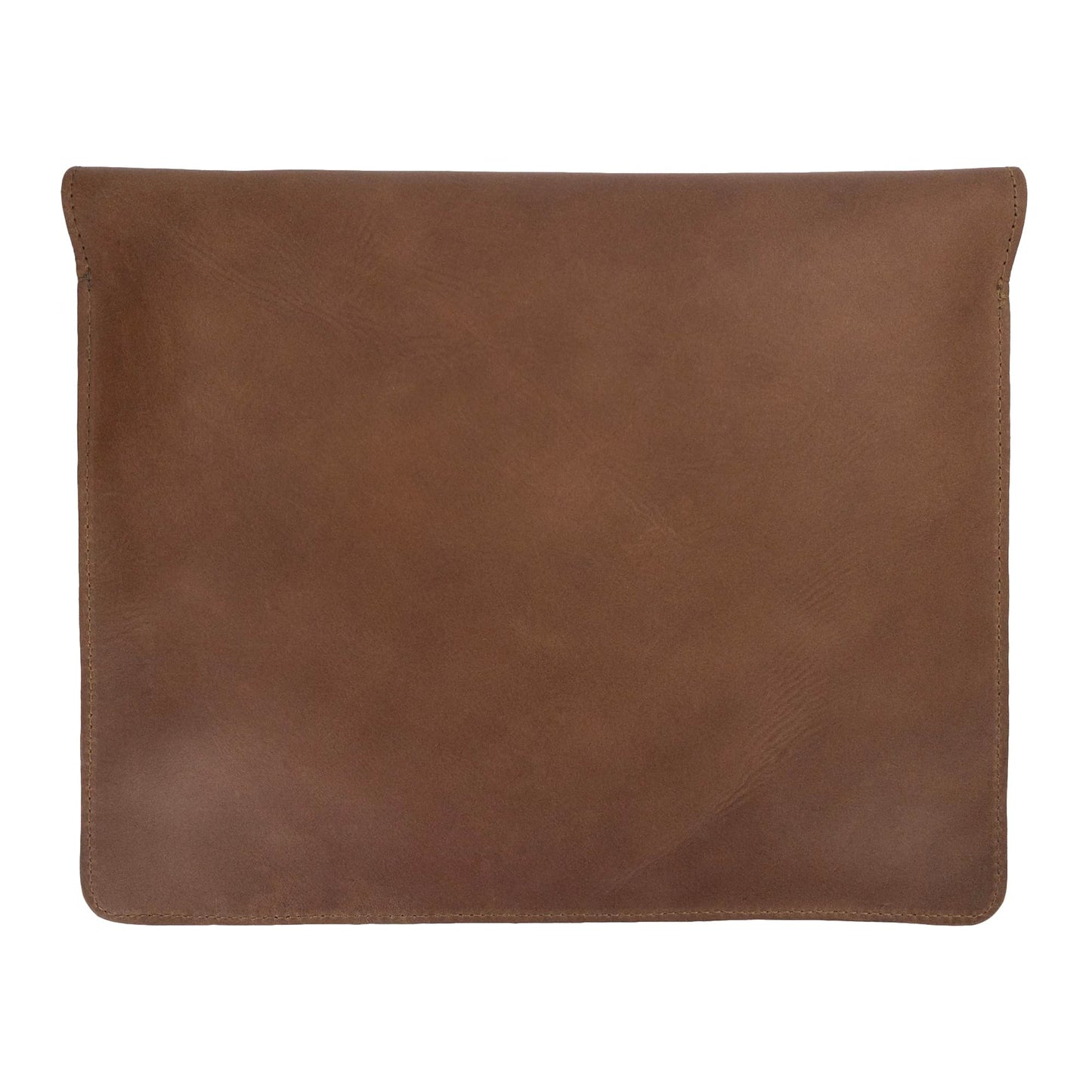 Hide & Drink, Slim Portfolio, Narrow Document Holder, Flat Messenger Case, Multipurpose Office Accessory, Full Grain Leather, Handmade, Single Malt Mahogany
