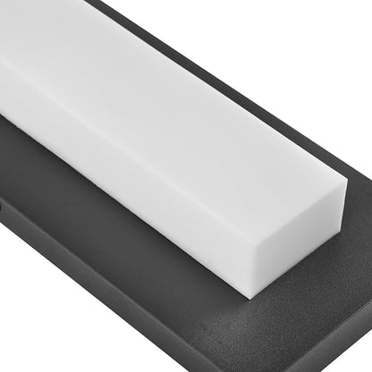 LamQee 63 in Aluminum Long Outdoor Wall Lights, 2900K 3900LM LED Waterproof IP65, Linear Modern Exterior Lighting Fixtures Wall Mount Outside Sconce Acrylic Shade for House Porch Patio Garage Door