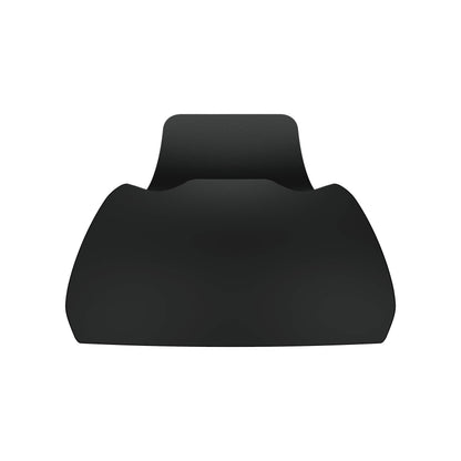 PlayVital Solid Black Controller Display Stand for ps5, Gamepad Accessories Desk Holder for ps5 Controller with Rubber Pads