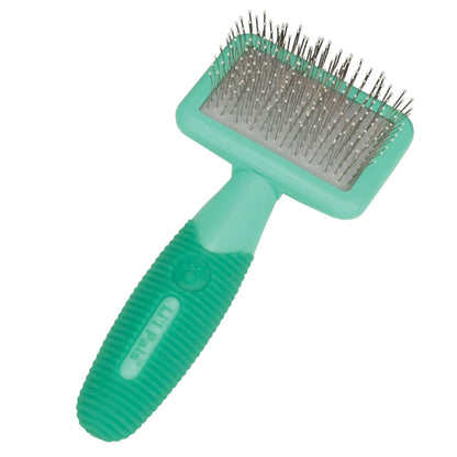 Coastal Pet Li'l Pals Dog Slicker Brush with Coated Tips - Dog Grooming Brush for Small Breeds & Puppies - One Size