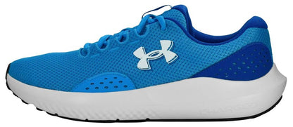 Under Armour Men's Charged Surge 4, (428) Electric Blue/Royal/White, 6.5, US