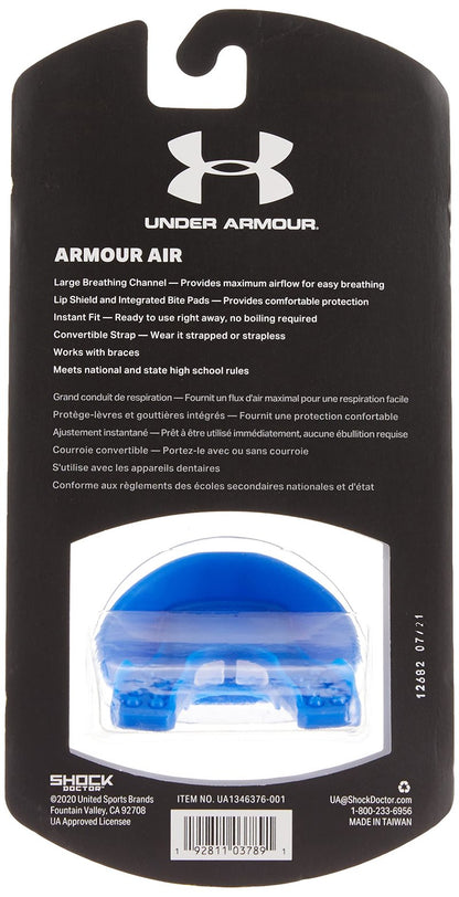 Under Armour Lip Gaurd for Football, Football Mouth Guard With Strap, Football Mouthpiece, Full Mouth Protection, Football Mouth Guard for Braces, Lip Guard Mouth Piece, Adult and Youth Mouth Guards