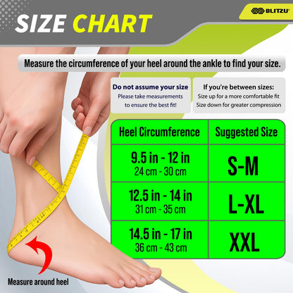 Compression Socks for Plantar Fasciitis, Achilles Tendonitis, Arthritis Relief, Ankle Brace Compression Sleeve with Foot Arch Support, Ankle Wrap for Women, Men, Swelling & Heel Pain Orange L-XL