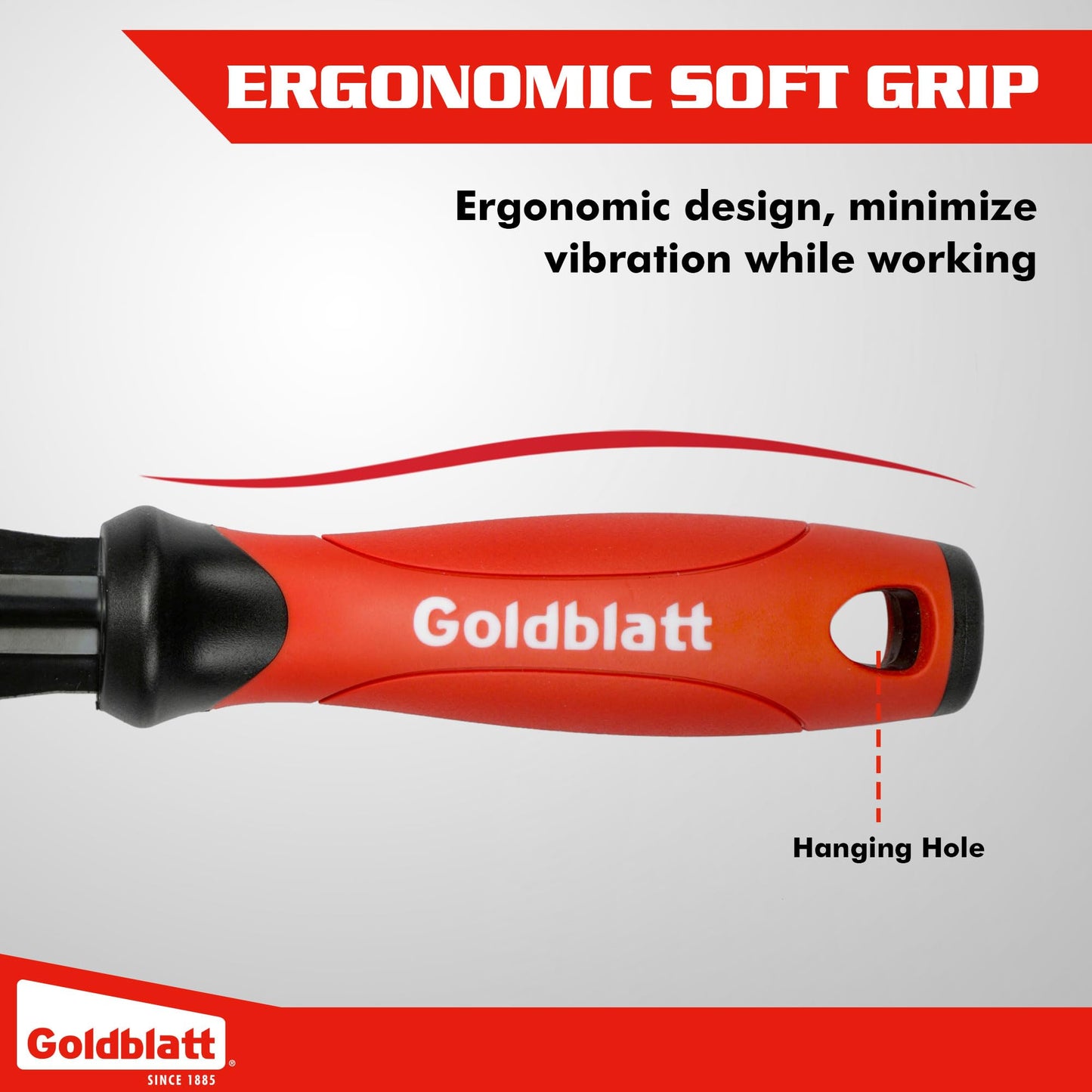 Goldblatt Trim Puller, Tile Removal Multi-Tool for Commercial Work & Home Improvement, Baseboard, Molding, Siding and Floor Removal, Remodeling