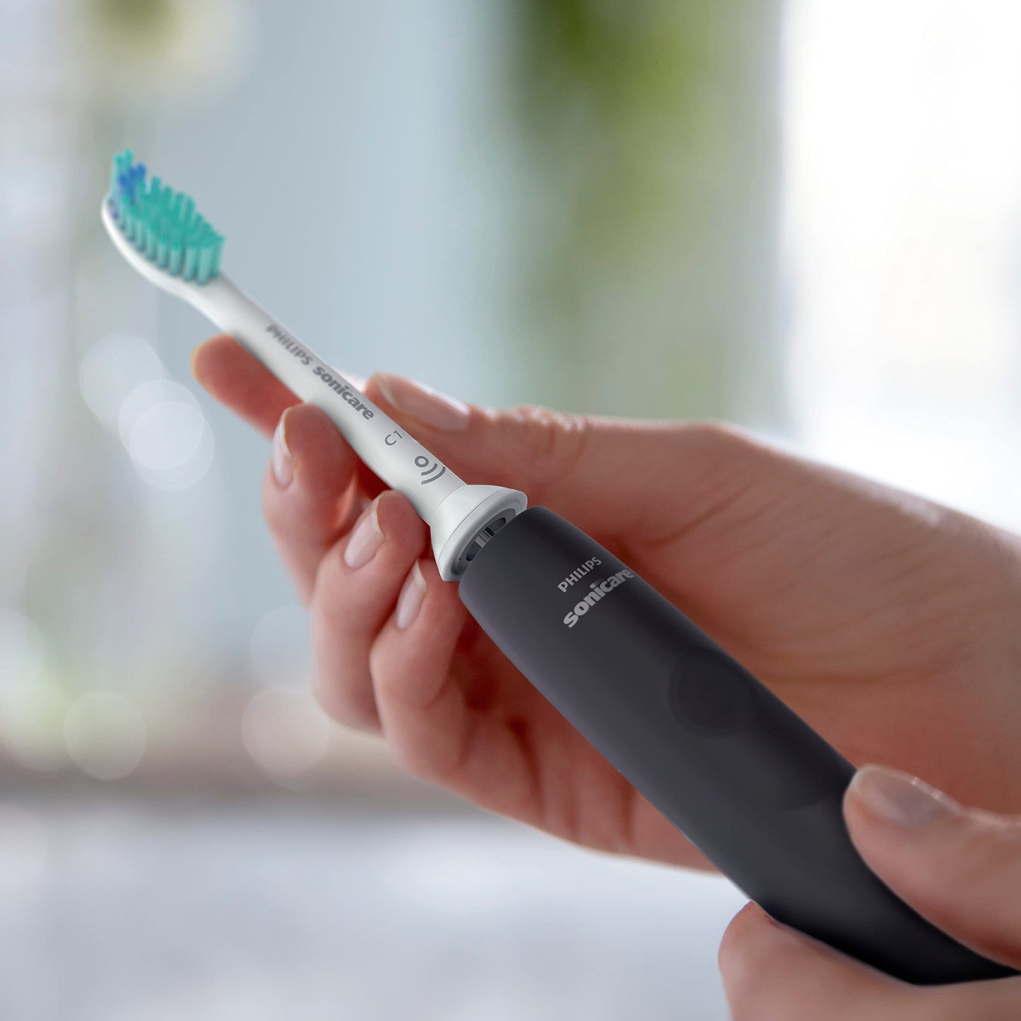 Philips Sonicare 3100 Series Sonic Electric Toothbrush with BrushSync replacement reminder (Model HX3671/14)