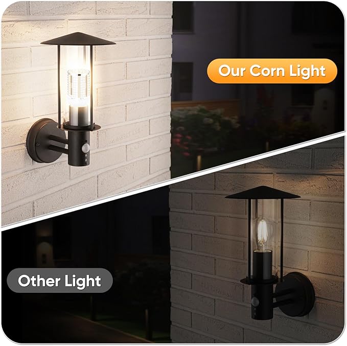 70W LED Corn Light Bulb(2 Pack),(700 Watt Equivalent) Fanless E26/E39 Medium/Large Mogul Base LED Cob Lamp 3000K Warm white 8,800LM for Outdoor Indoor Garage Warehouse Factory Workshop Street Backyard