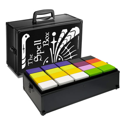 CardKingPro Game Card Storage Case (BBB/MTG Edition) | Suitable for Magic The Gathering, Yugioh, and Other TCG Etc (Game Not Included) | Includes 8 Dividers | Fits up to 2500 Loose Unsleeved Cards