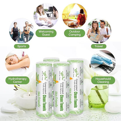 Compressed Towel Tablets Bulk 500 Pcs