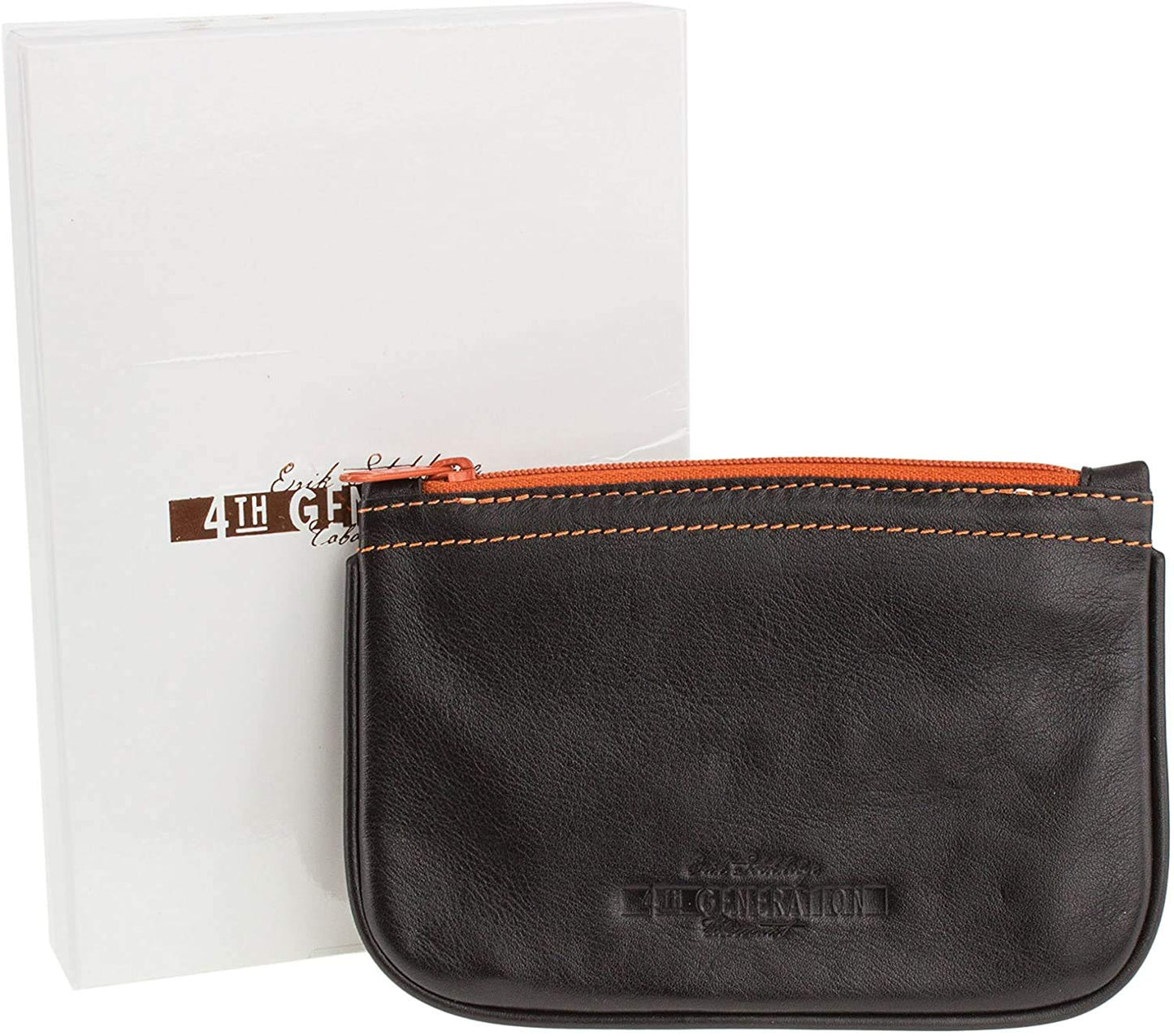 4th Generation Leather Pipe Tobacco Pouch ~ Choose Your Style (Zipper Kenzo Black)